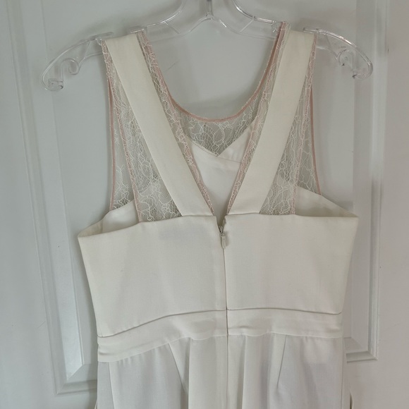 EUC BCBG Cream LINN Short Romper Sz. S - Picture 2 of 7